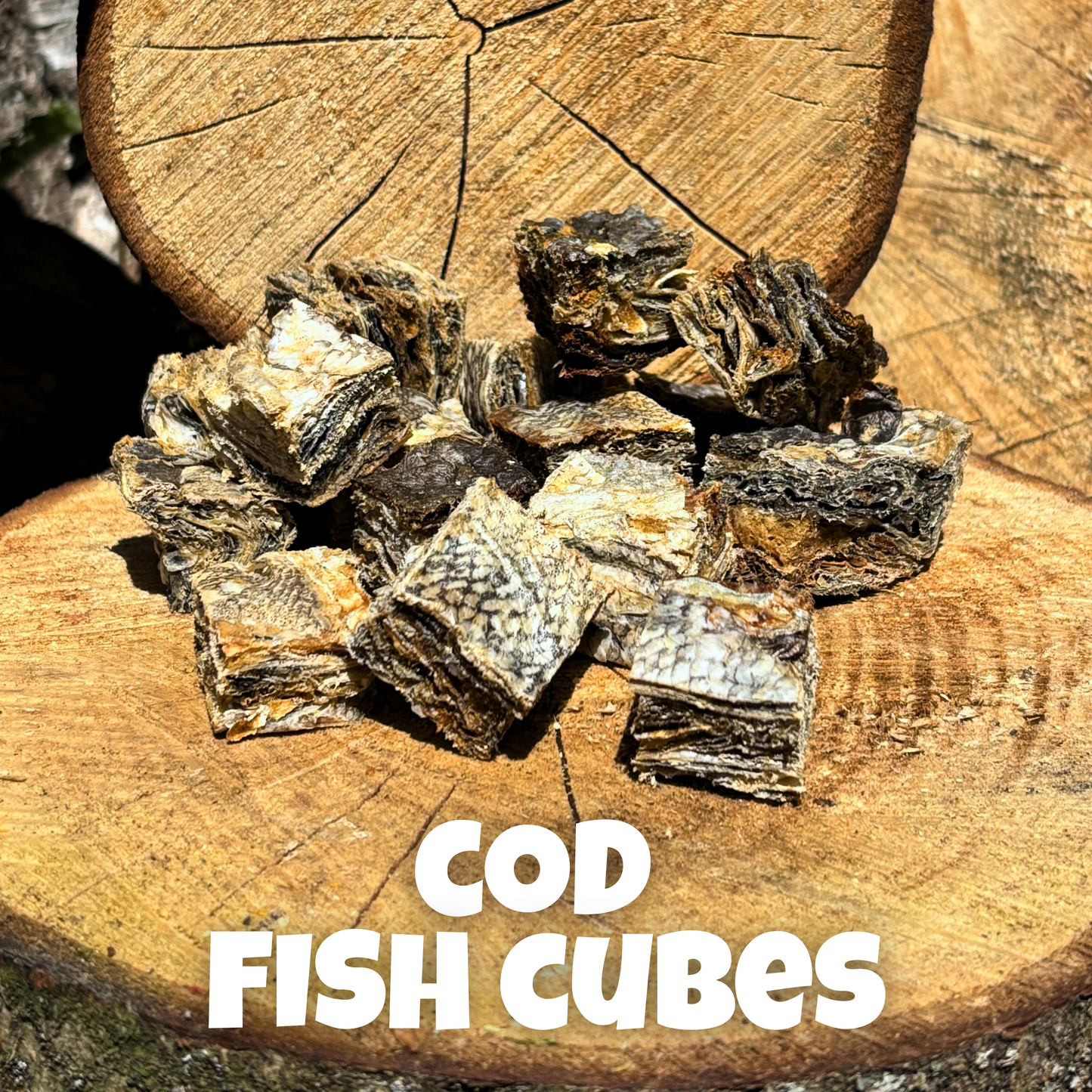 Cod Fish Cubes - Natural Dog Treats