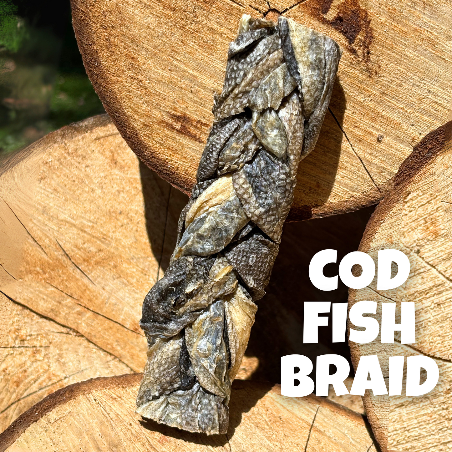Cod Fish Braid - Natural Dog Treat