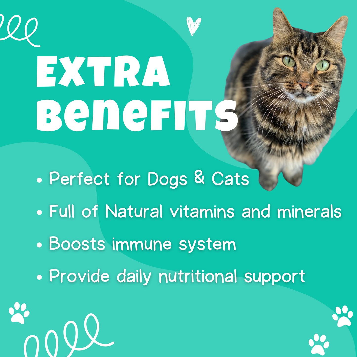 Plaque Remover - 100% Natural Seaweed Supplement for Dogs & Cats – 200g