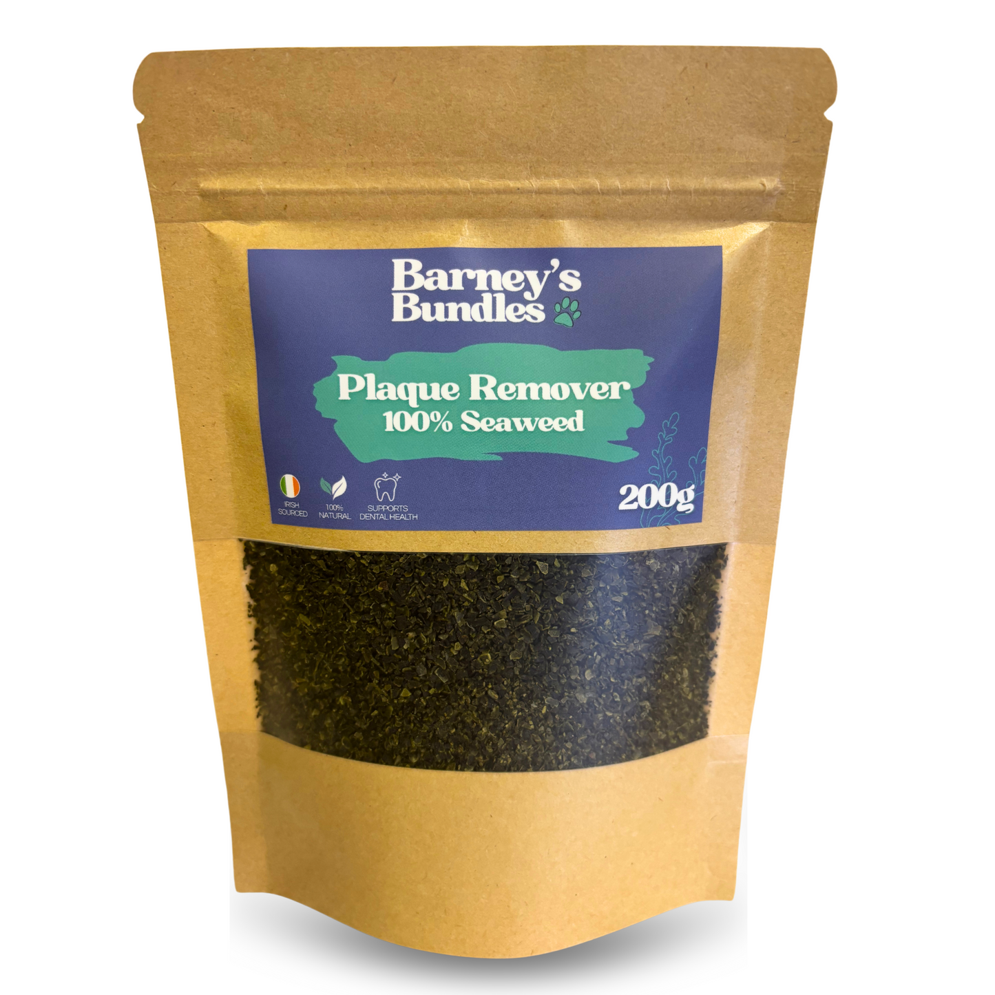 Plaque Remover - 100% Natural Seaweed Supplement for Dogs & Cats – 200g