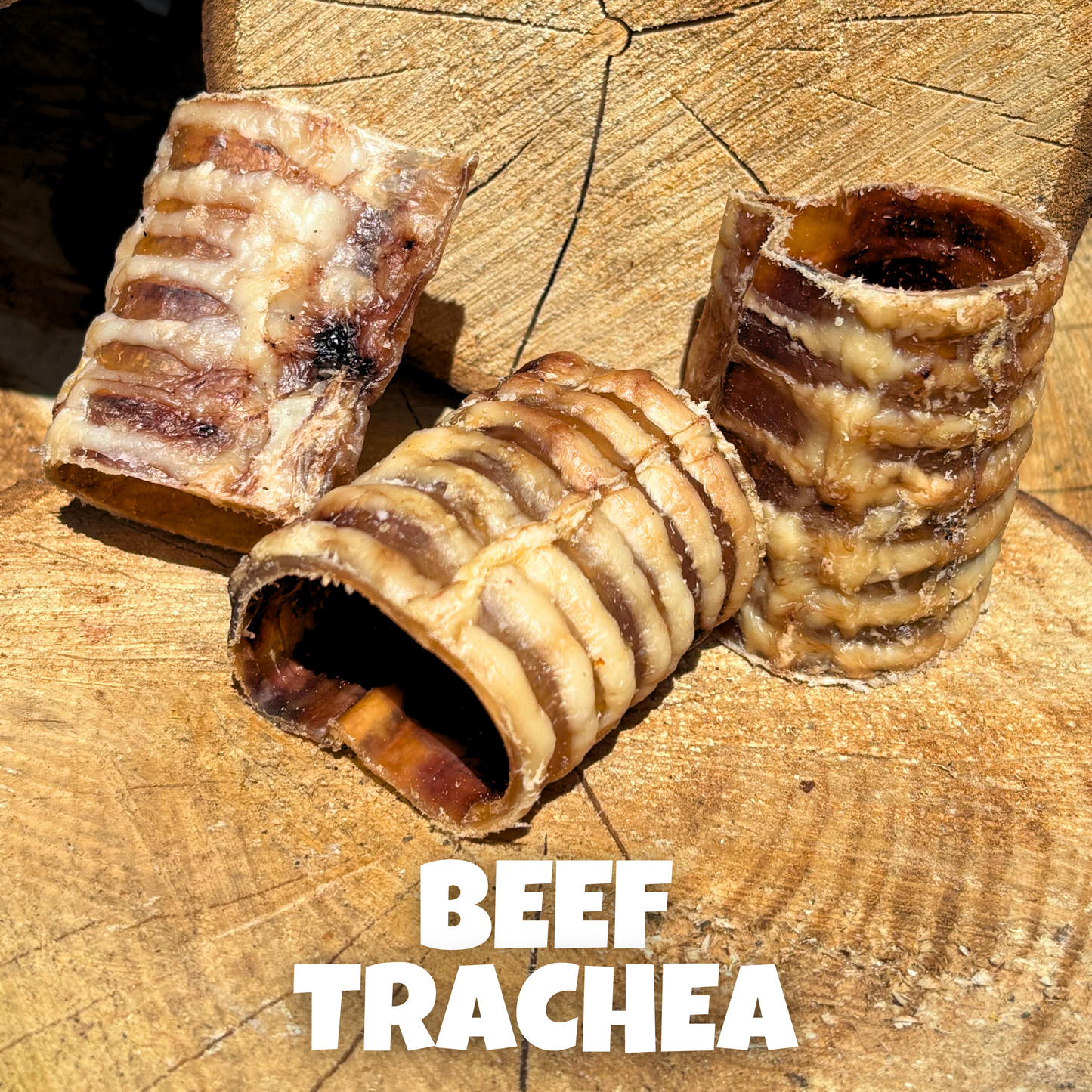 Beef Trachea (cut) - Natural Dog Treat